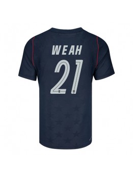 Muži Futbalové oblečenie Spojené štáty Timothy Weah #21 MS 2026 Krátky Rukáv - Preč